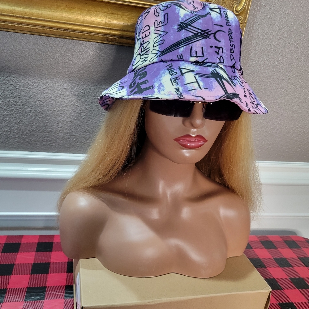 Multi Colored Graffiti Hat NWOT